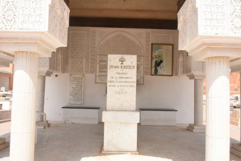 maroc marrakech cimetiere juif tombe mausole kadosh henriZBL 0810 (92)